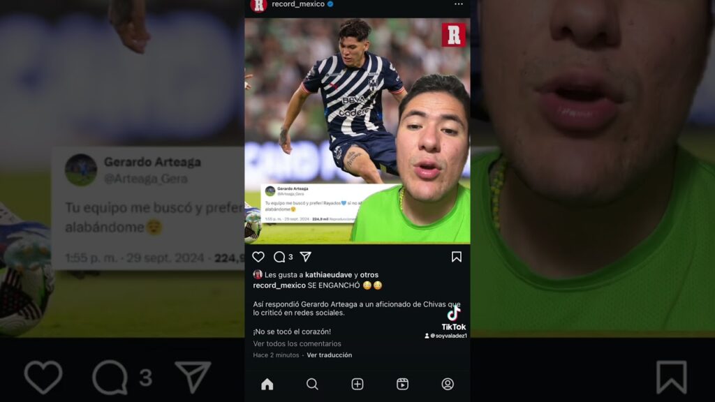 Arteaga vs Chivas #chivas #monterrey #futbolmexicano #ligamx #viralshort #shortsyoutube #youtube