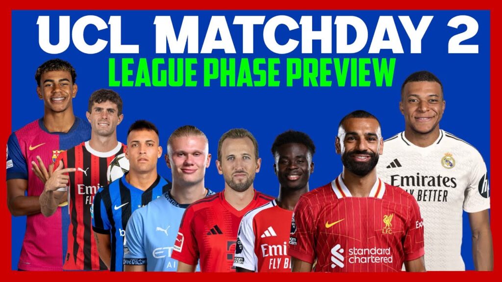 MBAPPE & HAALAND HAT-TRICKS? UCL DAY 2 PREDICTIONS, PREVIEW: Real Madrid, Barcelona, Arsenal, LFC