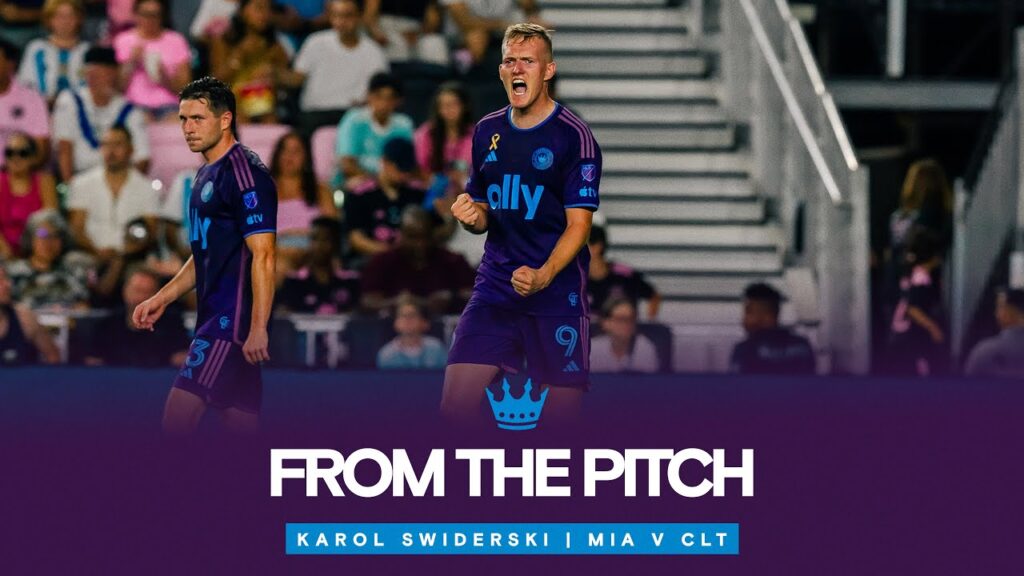 Karol Swiderski's Second Touch Charm Goal | From the Pitch: MIA v CLT