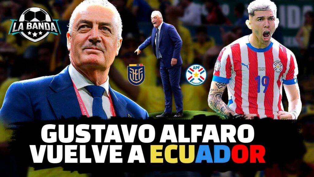 GUSTAVO ALFARO VUELVE A ECUADOR | LA BANDA