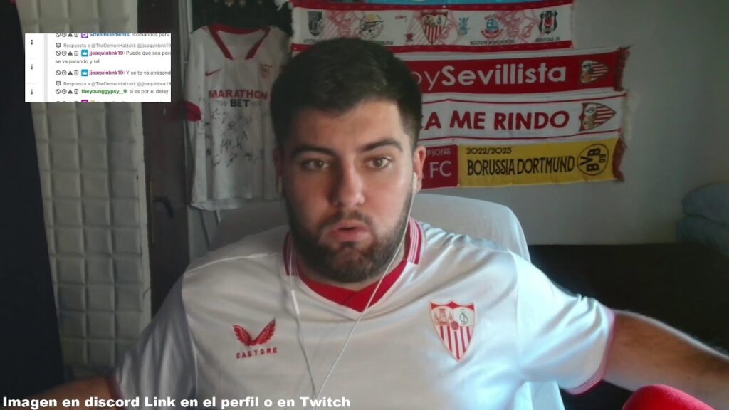 ⚽REACCIONANDO AL ATHLETIC CLUB vs SEVILLA FC CON IMAGEN EN DISCORD👉❗Sorteo ❗Redes ❗CamisVar