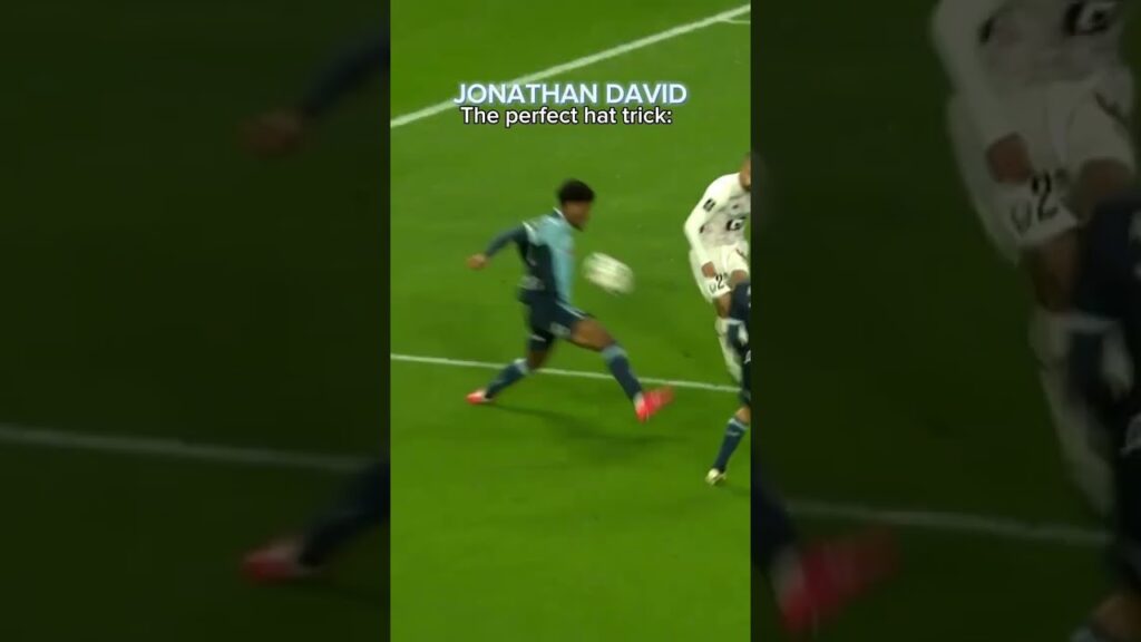 Le TRIPLÉ de Jonathan David 😱​ #ligue1 #ligue1mcdonalds  #football #sport #soccer #losc