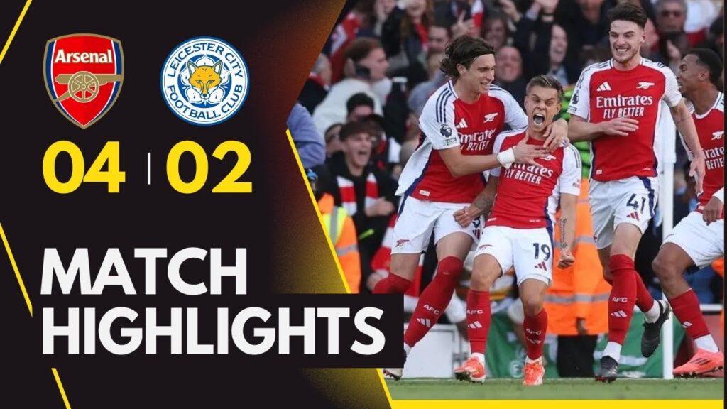 A BIG WIN! 🤩 | HIGHLIGHTS | Arsenal vs Leicester City (4-2) | Martinelli, Trossard x2, Havertz | PL