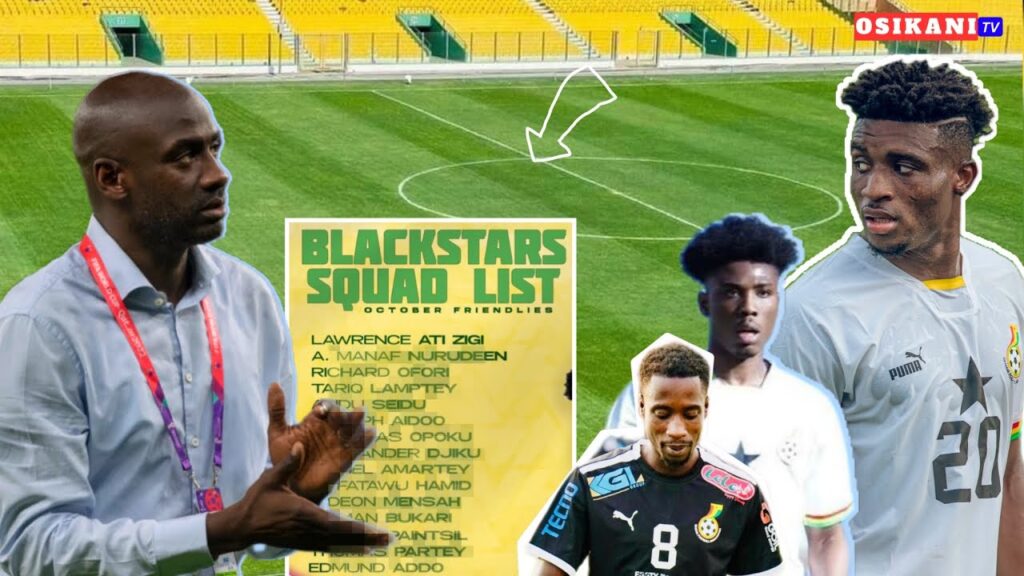 BLACK STARS NEW VENUE UPDATE + OTTO ADDO’S POSSIBLE 26-MAN SQUAD VS SUDAN - MIDFIELDERS 🇬🇭