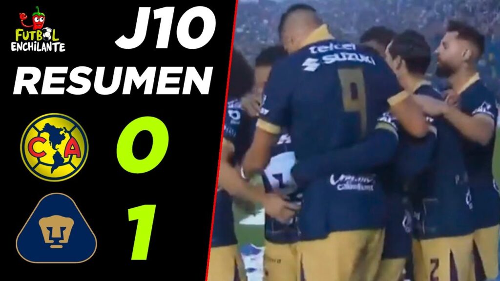 🚨 RESUMEN COMPLETO ✔ AMERICA VS PUMAS | JORNADA 10 LIGA MX
