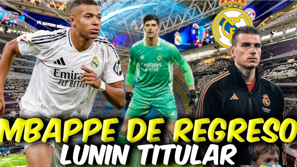 REAL MADRID NOTICIAS TIBU LESIOANDO TURNO DE LUNIN| MBAPPE EL MILAGROSO QUE SALE DE LA ENFERMERIA