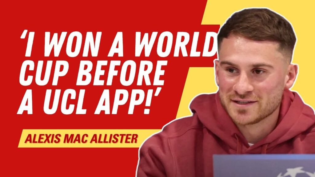 Alexis Mac Allister can't wait for Anfield in the Champions League!