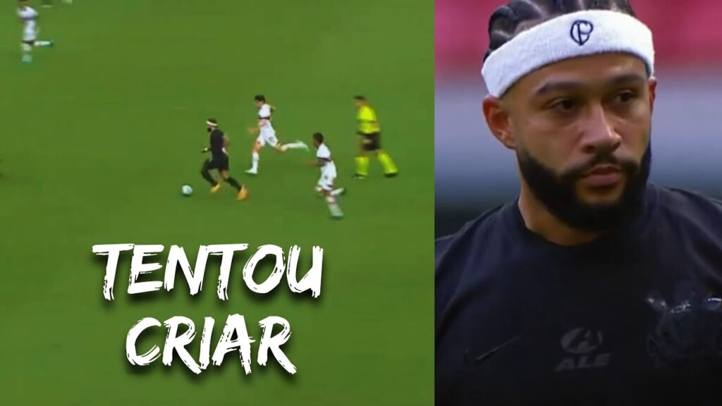TERCEIRA PARTIDA DE MEMPHIS DEPAY PELO CORINTHIANS | Memphis Depay vs São Paulo