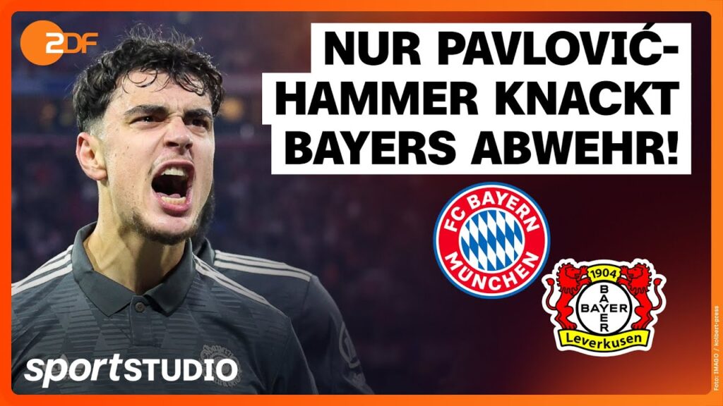 FC Bayern München – Bayer 04 Leverkusen | Bundesliga, 5. Spieltag Saison 2024/25 | sportstudio