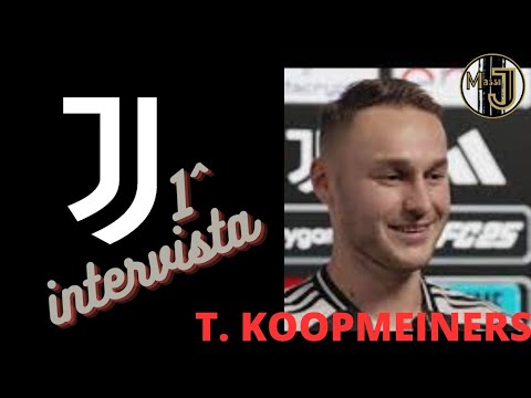 Teun KOOPMEINERS  🎤 Prima intervista Juventus