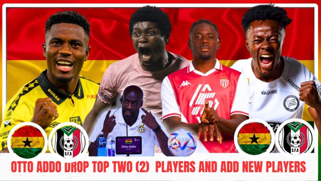 Ghana vs Sudan:Top10 Black Stars players ahead of Ghana vs Sudan match | Otto Addo drop 2 Black Star