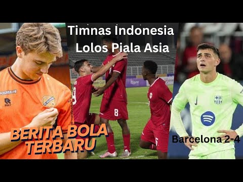Indonesia Lolos Piala Asia 2025! Mauro Ziljstra Pasti Gabung Indonesia. Berita Bola Terbaru