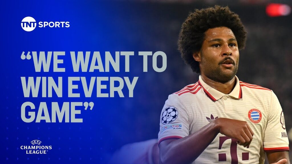 Bayern Munich's Serge Gnabry says he LOVES scoring in England ahead of Aston Villa trip 🏴󠁧󠁢󠁥󠁮󠁧󠁿 #UCL