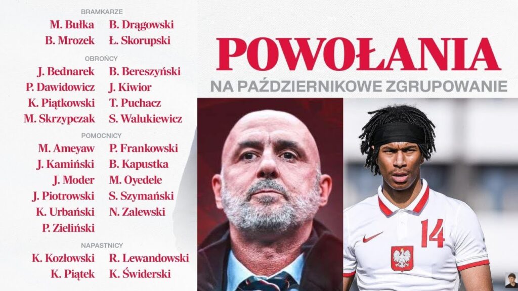 Powołania Michała Probierza na mecze z Chorwacją i Portugalią | MAXI OYEDELE z Legii Warszawa!