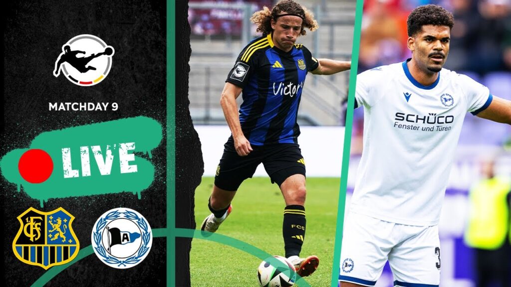 LIVE 🔴 FC Saarbrücken vs. Arminia Bielefeld | Full Game | 3rd Division 2024/25