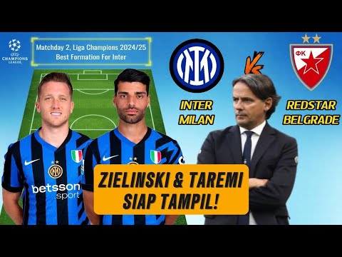 Inter vs Redstar Belgrade Prediksi Lineup Liga Champions 2024/25 Matchday 2