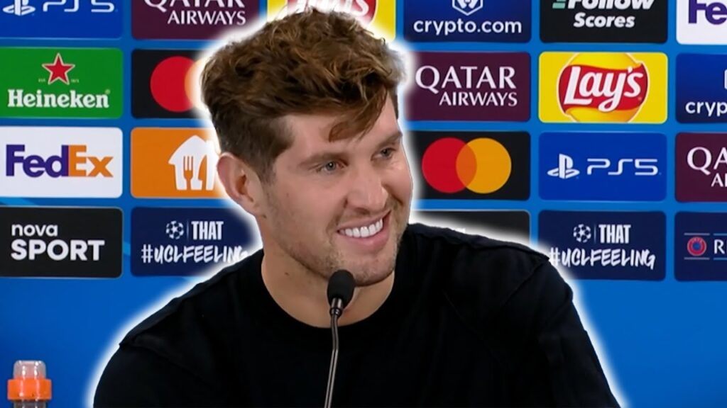 Playing in midfield again? ‘If called upon, 100%!’ | John Stones | Slovan Bratislava v Man City Playing in midfield again? 'If called upon, 100%!' | John Stones | Slovan Bratislava v Man City