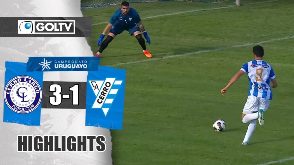 DOBLETE DE SOSA SANCHEZ | Cerro Largo 3 - 1 Cerro | GOLES | Primera División de Uruguay