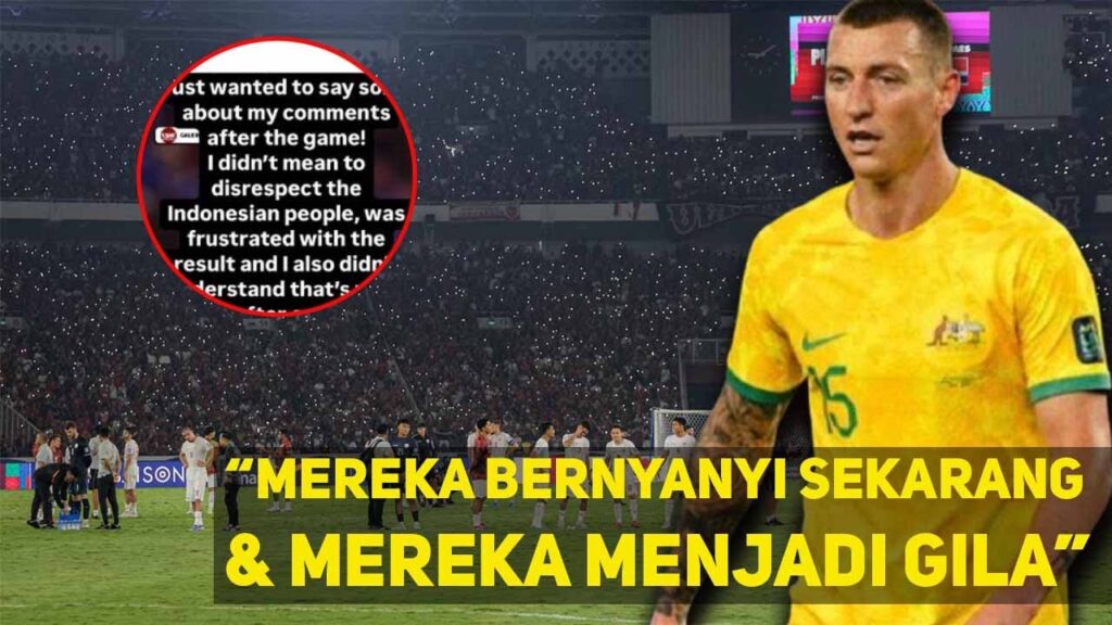 Sindir Timnas Indonesia Nyanyi Tanah Airku, Penyerang Timnas Australia Mitchell Duke Langsung...