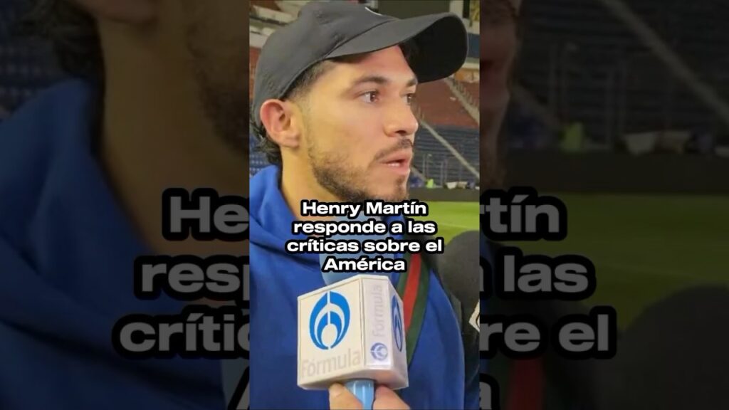 🦅HABLÓ de la DERROTA en el CLÁSICO ❌⚽️🔥 #henrymartin #clubamerica #aguilasdelamerica #vamosamerica