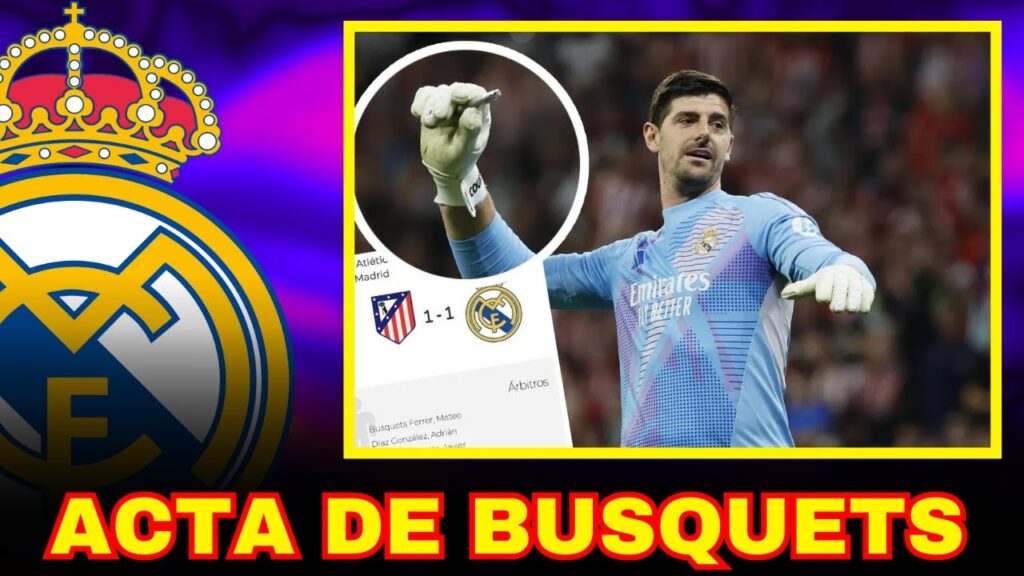 EL ACTA DE BUSQUETS FERRER ANUNCIA LO QUE LE CAYÓ A COURTOIS DESDE EL FONDO SUR