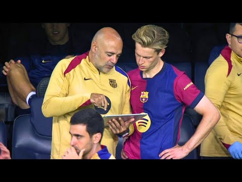 Barcelona Fans Reaction To Frenkie De Jong Returning to The Field | Barcelona vs Young Boys