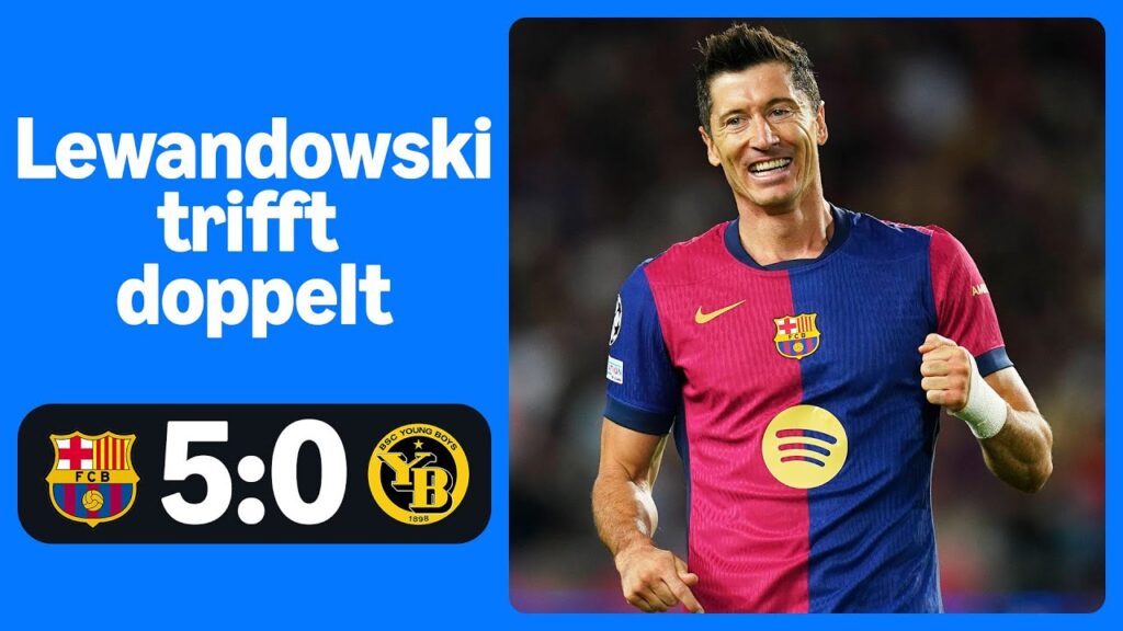 FC Barcelona 5:0 Young Boys Bern | Highlights - UEFA Champions League