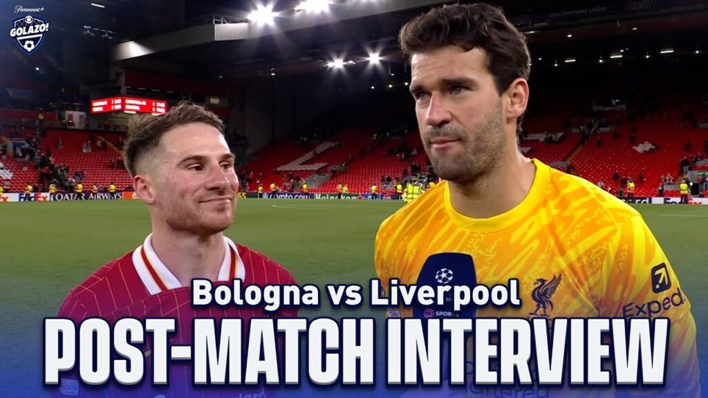 Mac Allister, Alisson, Slot, Salah & more | Bologna vs Liverpool | Post-Match Interview | CBS Sports