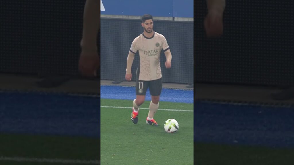 Le contrôle plein de classe de Marco Asensio