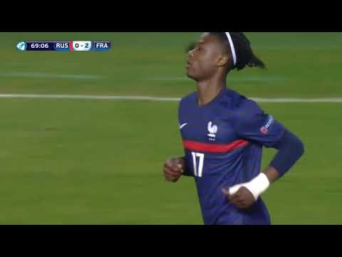 Eduardo Camavinga vs Russia U21 Euro qualifying (28/03/2021)
