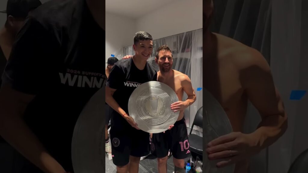 MLS Supporters' Shield = 46th career trophy for Leo Messi 🐐