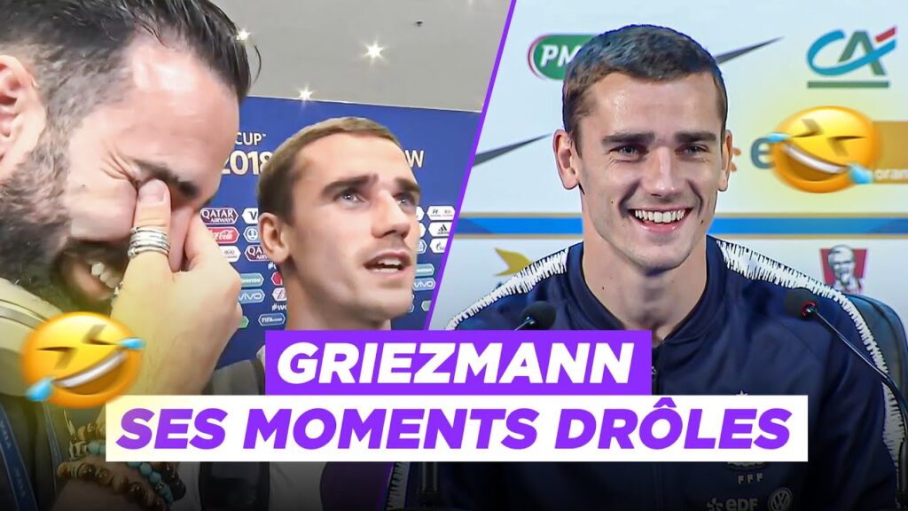 Les moments LES PLUS DRÔLES d'Antoine GRIEZMANN avec l'ÉQUIPE DE FRANCE !
