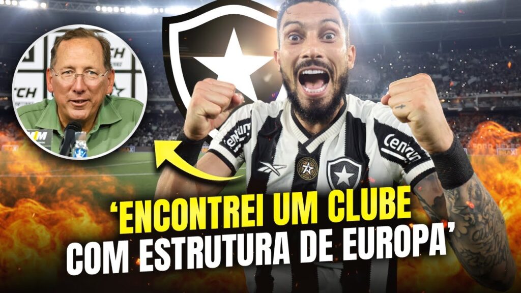 🔥ALEX TELLES ENALTECE A ESTRUTURA DE EUROPA NO BOTAFOGO!!!