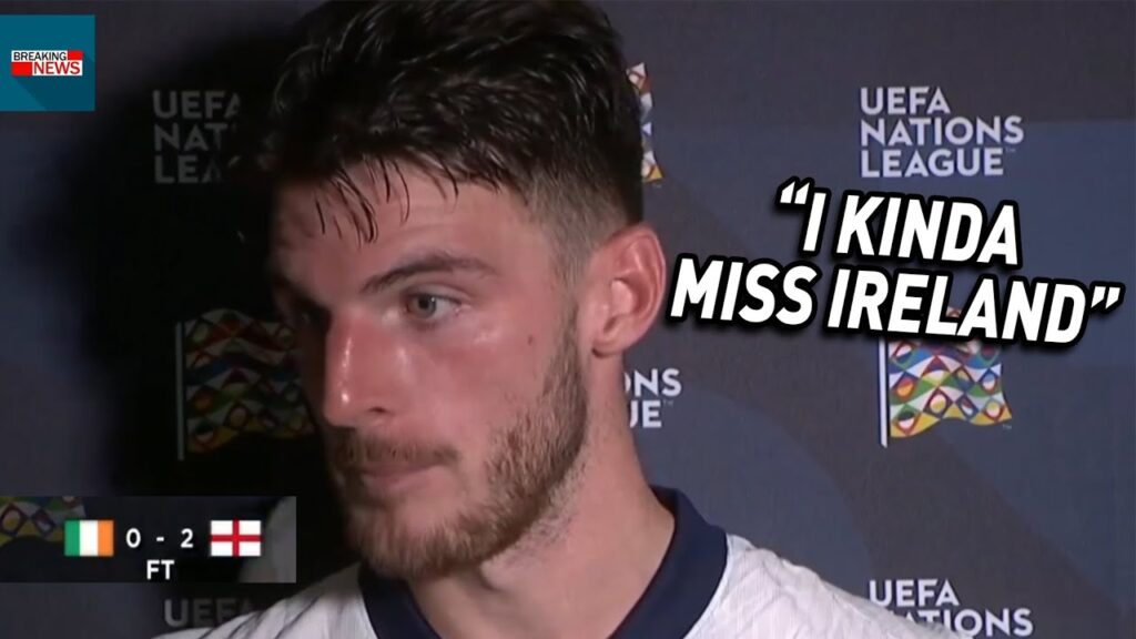 Declan Rice on why he didn’t celebrate vs Ireland…😲 Declan Rice on why he didn't celebrate vs Ireland...😲