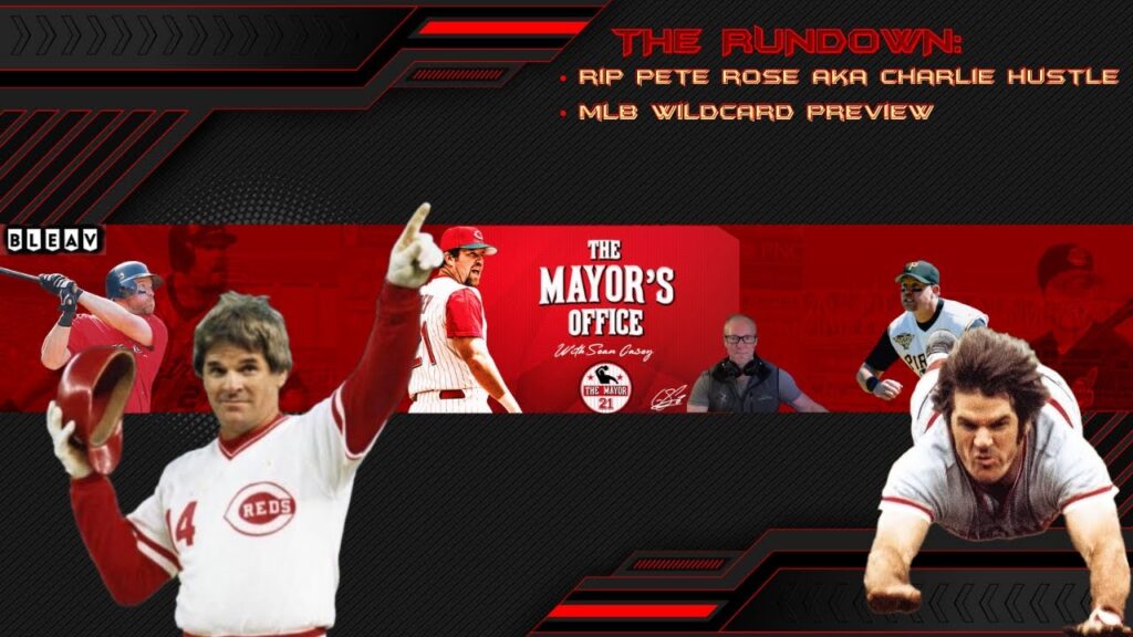Sean remembers Pete Rose. MLB Wildcard Preview