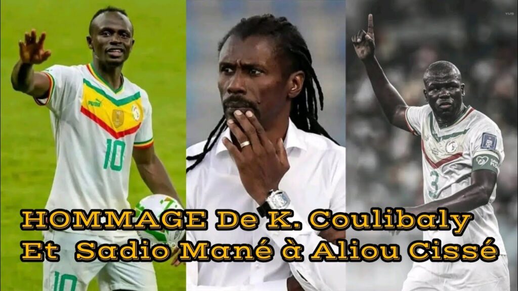 L’émouvant message d’adieu de Sadio Mané et Kalidou Koulibaly à Aliou Cissé ..