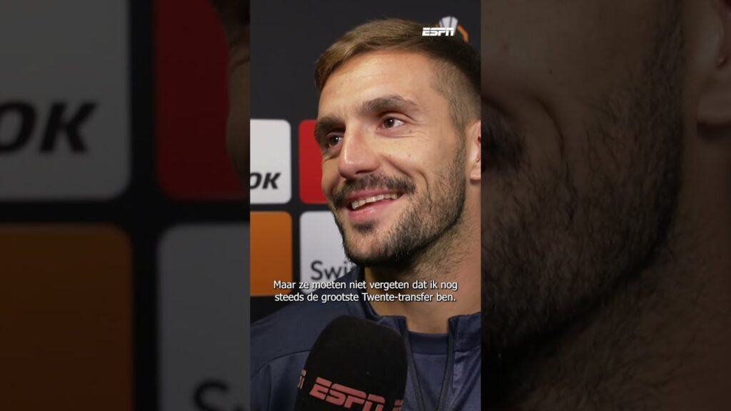 Uitgefloten Dusan TADIC reageert GEVAT op TWENTE-fans 😏💰