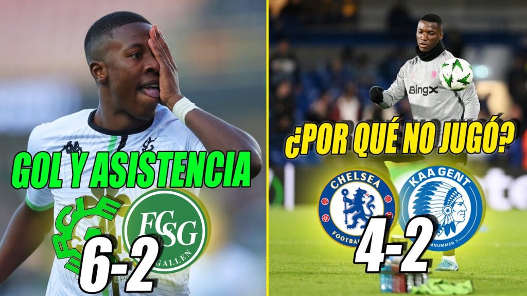 ❌ ¿POR QUÉ NO JUGÓ MOISES CAICEDO en el CHELSEA vs GENT? | 🔥 GOL y ASISTENCIA de ALAN MINDA!