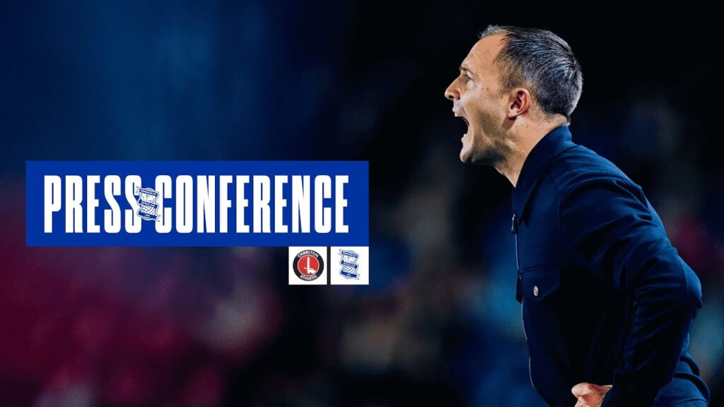 Press Conference | Chris Davies | Charlton Athletic v Birmingham City Press Conference | Chris Davies | Charlton Athletic v Birmingham City