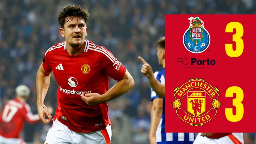 Man United 3-3 Porto | Manchester United vs Porto Full Match Highlights |