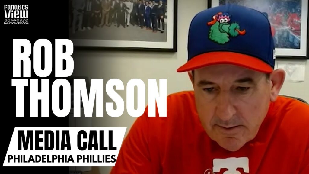 Rob Thomson Discusses Philadelphia Phillies NLDS Outlook & Phillies Playing an Intra Squad Game