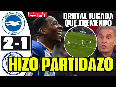 TREMENDA JUGADA PERVIS ESTUPIÑÁN HIZO UNA LOCURA SE LOS LLEVÓ Y DIÓ GOLAZO QUE INCREÍBLE SORPRENDE