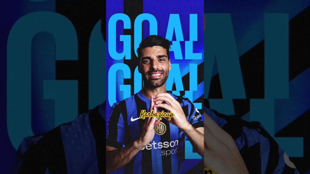 MEHDI TAREMI GOAL TODAY #INTER #UCL #TAREMI #intermilan #طارمی