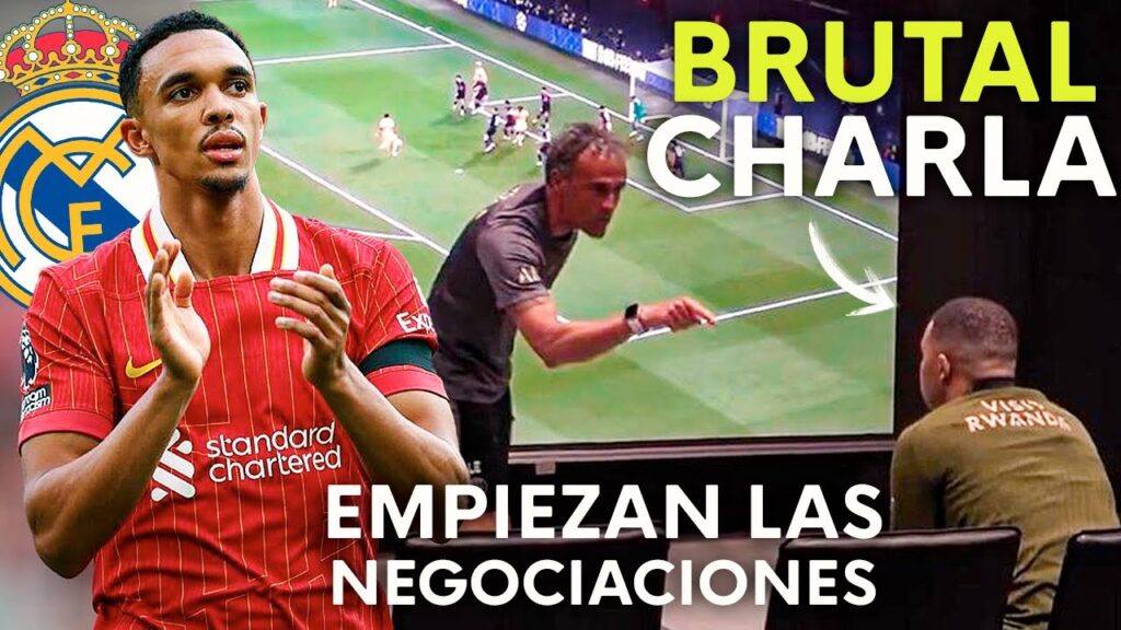 ¡BRUTAL CHARLA de LUIS ENRIQUE a MBAPPÉ! EL MADRID EMPIEZA a NEGOCIAR con ALEXANDER-ARNOLD