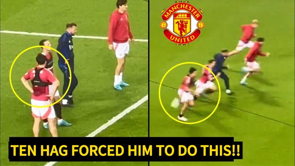 Ruud Van Nistelrooy Pushing Harry Maguire for EXTRA TRAINING at stadium after Porto game |#manunited