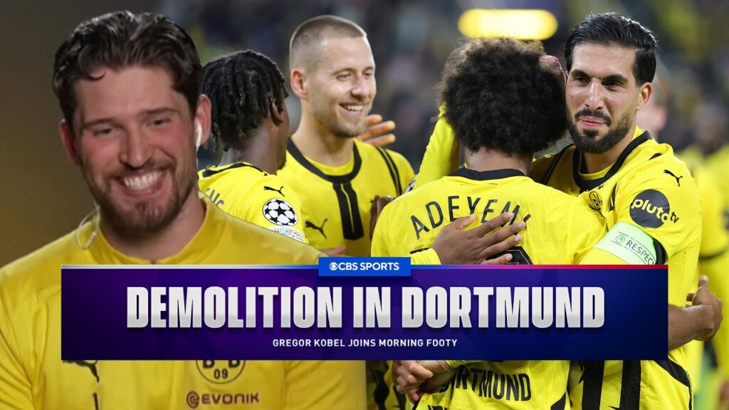Gregor Kobel on Dortmund’s win vs Celtic, new UCL format & VAR | Morning Footy | CBS Sports Golazo Gregor Kobel on Dortmund's win vs Celtic, new UCL format & VAR | Morning Footy | CBS Sports Golazo