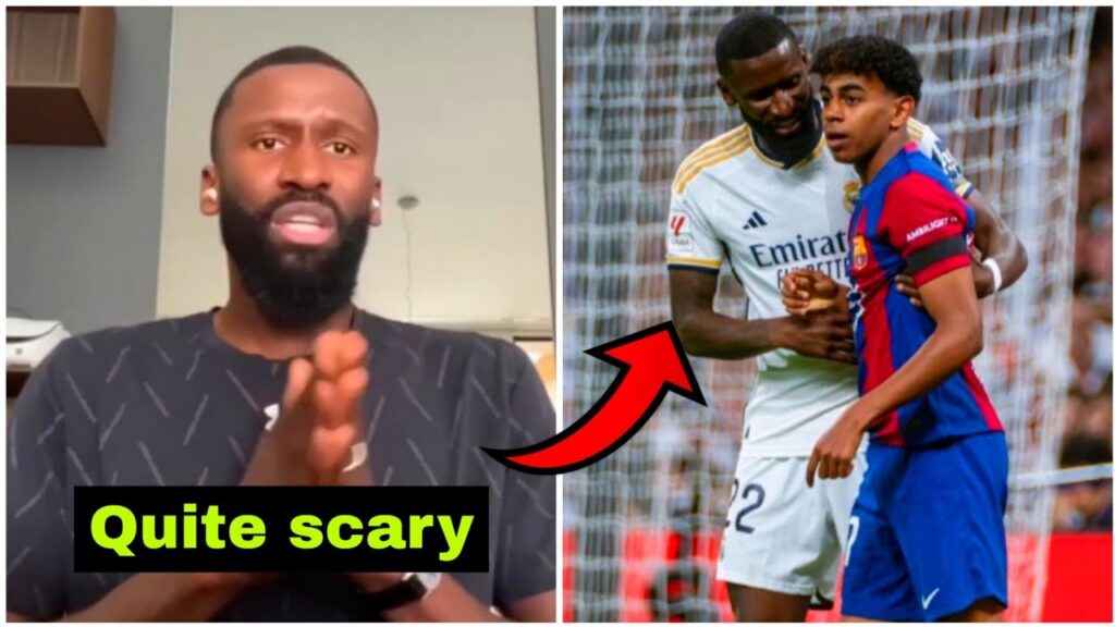 Real Madrid Defender Antonio Rudiger's SHOCKING Reaction to Lamine Yamal! 😱