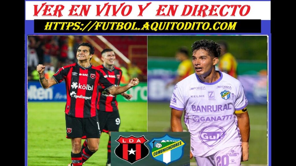 Alajuelense vs Comunicaciones EN VIVO Copa Centroamericana 2024