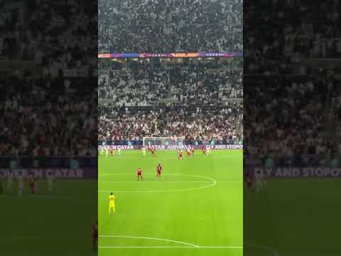 Akram Afif goal - Qatar vs Jordan