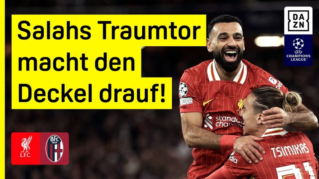 Salah & MacAllister lassen the Kop beben: Liverpool – Bologna | UEFA Champions League | DAZN Salah & MacAllister lassen the Kop beben: Liverpool - Bologna | UEFA Champions League | DAZN